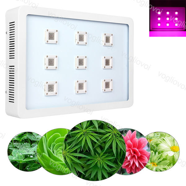 X9 2700W COB Full Spectrum LED Grow Light Led Grow Lights Greenhouse Veg And Bloom Grows Hydroponic Systems 240V 110V DHL