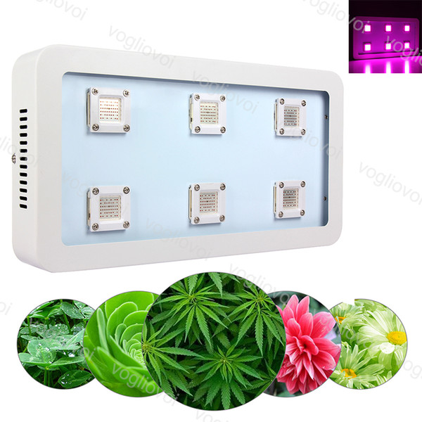 X6 1800W COB Full Spectrum LED Grow Light Led Grow Lights Greenhouse Veg And Bloom Grows Hydroponic Systems 110V 220V DHL