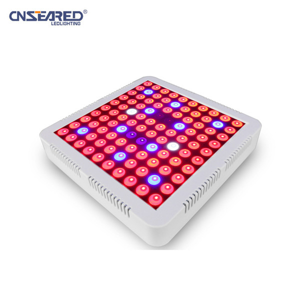 100W full spectrum Red Blue White UV IR LED panel plant grow supplement light fill lamp for Vegetable Flower Fruit Greenhouse