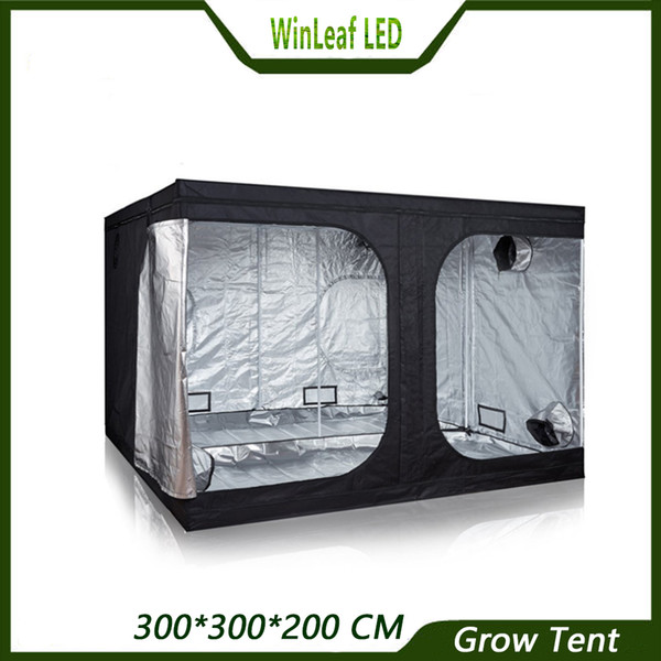 Grow Tent 300 with Light for Indoor Hydroponics Greenhouse Plants Lighting 600D Grow Tent Indoor For plant grow lights