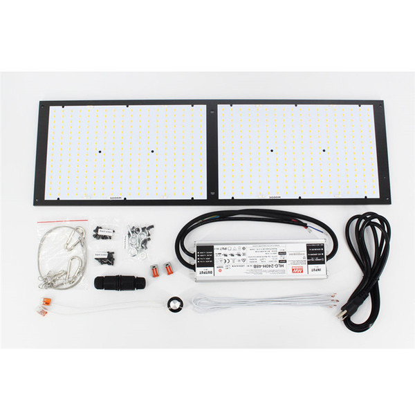 250W LED Quantum Board Kit COB LED Grow Light 2 x lm561c 3000k 3500K Indoor Grow Tent Greenhouse Plant Light with MW driver