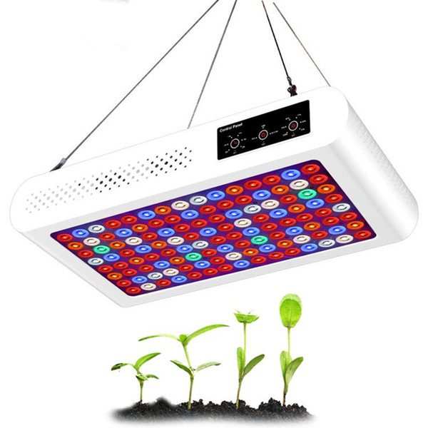 3 in 1 240W Full Spectrum Smart LED Plant Grow Light VEG BLOOM Timer Dimmable Hydroponics Vegetable Flower Plant Grow Light Lamp