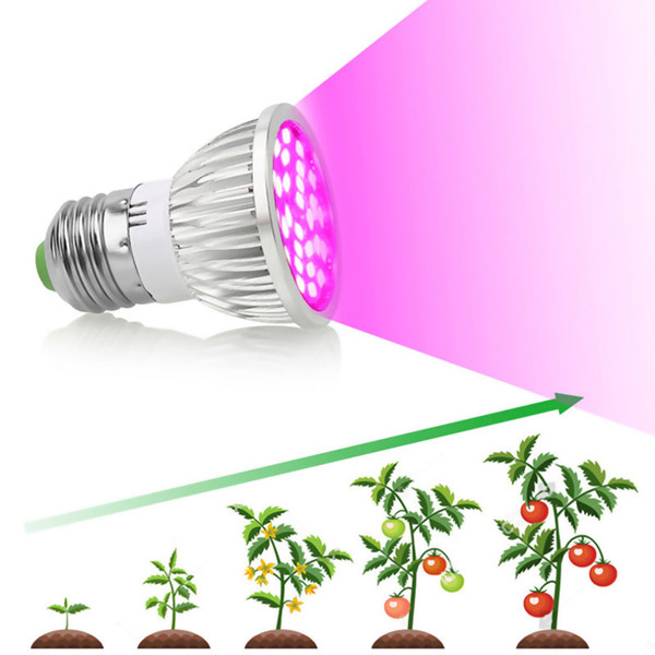 Full Spectrum LED Grow Light Bulb for Plant Flower Vegetable Growing Indoor Greenhouse Hydroponics Grow lamp AC85V-265V GR-004