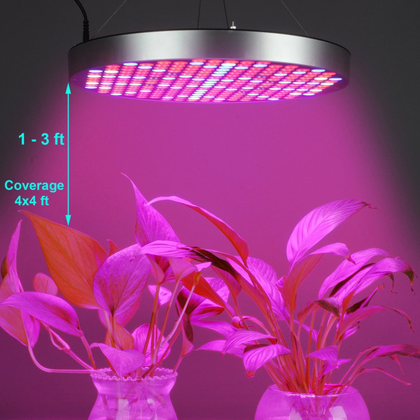 Free Shipping 10pcs/Lot Full Spectrum 35W Round UFO SMD LED Grow Light for Greenhouse planting AC85-265V