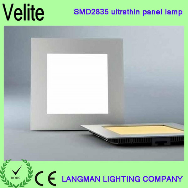 High Bright 3W 6W 9w 12W 15W 18W LED Panel Lights Novelty UltrathinBest Quality Square Led Ceiling Light White Shell AC85-265V Free Shipping