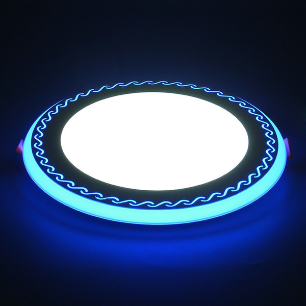 Round IC Driver LED Panel Lights 1080-2700LM 20000H AC175-265V LED Panel Lights with Aluminum for Home