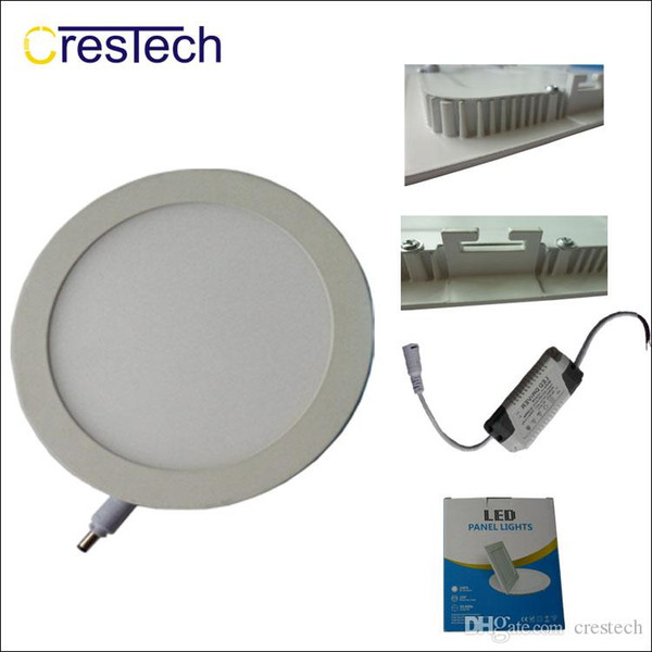 Round and square panel LED panel light 3W 6W 9W 12W Warm white Cool White Super-Thin Led Panel Lights Round Square