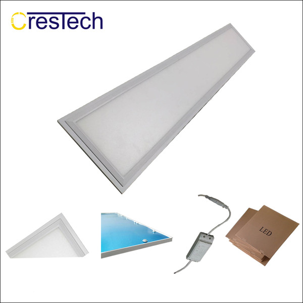 2ft 4ft LED panel lights 6063 aluminum housing Indoor ceiling lights 60W 72W LED lamp for home office kitchen bathroom