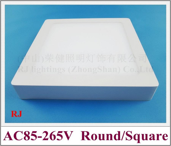 LED panel lamp LED flat light square surface mounted 120X120 6W / 170X170 12W / 225X225 18W enough wattage real 6W 12W 18W