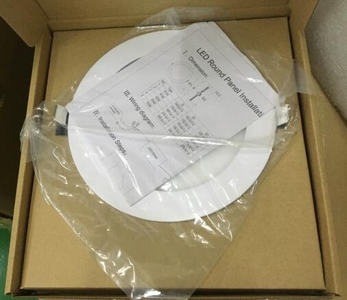 Europe recessed led panel, D180, CE listed, indoor light, 3-year-warranty,SMD4014, 80LM/W,3000K/4000K/5000K/6000K