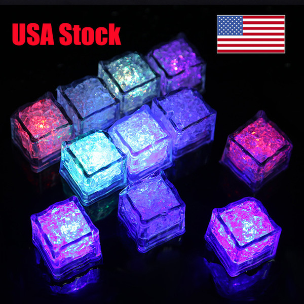 Creations Light Up Ice Cubes For Drinks. Each Glow In The Dark Ice Cubes With 7 Color Modes. Multiple Events LED Ice Cubes For Drinks