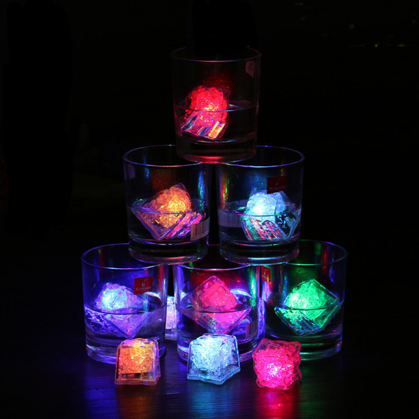 Led party lights Lite cubes Multicolor Light up LED Ice Cubes Liquid active sensor Night Lights 120 PACK USA STOCK FREE SHIP