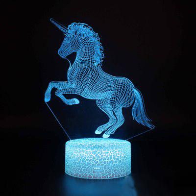 3D Optical Illusion Lamp Night Light Touch 7 Color Change Home Decor Baby Girl Boy LED Lamp Kids Gift Christmas Xmas Gift 2232