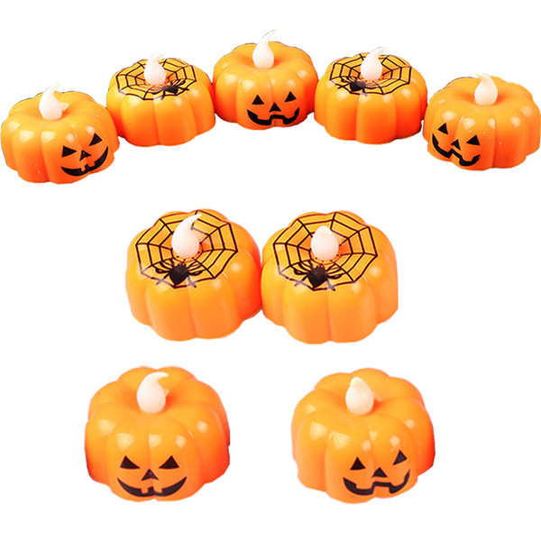 Celebrate pumpkin lighting for birthday party wedding party celebrate ambient lighting candle tealight LED night lights