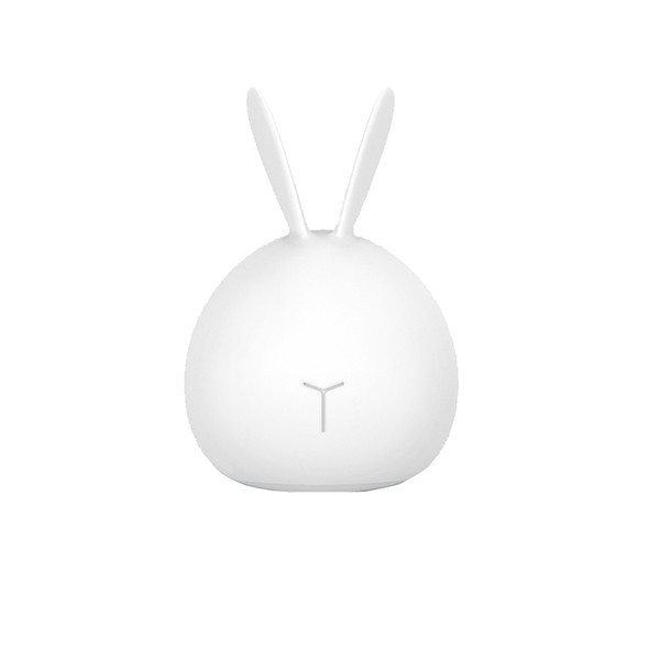 New style Rabbit LED Night Light For Children Baby Kids Bedside Lamp Multicolor Silicone Touch Sensor Tap Control Nightlight