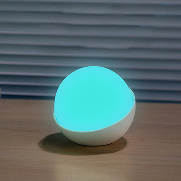 LED Spherical Table Lamp Silicone USB Touch Switch Night Decoration Light Gift Bedroom Living Room Study Desk