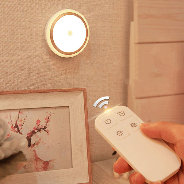 LED Corridor Night Light Infrared Remote Control NightLight Smart Home Night Lamp Touching Light Battery Operation Lamp NL-002