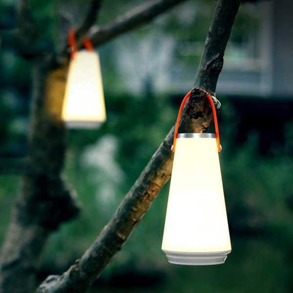 Wireless Portable Lantern Dimmable Night Light Rechargeable Lamp Touch Sensor Control Outdoor Camping With Micro USB Charger