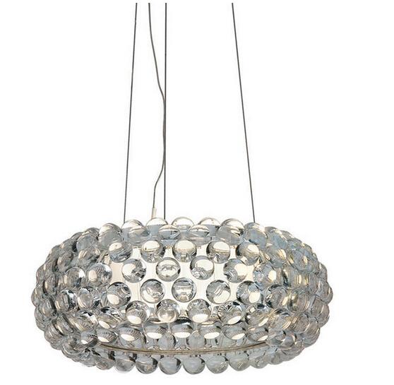 35/50/60cm Foscarini Caboche Pendant Lights Patricia Urquiola Lustres Cristal lustres e pendentes Transparent/Gold 1742