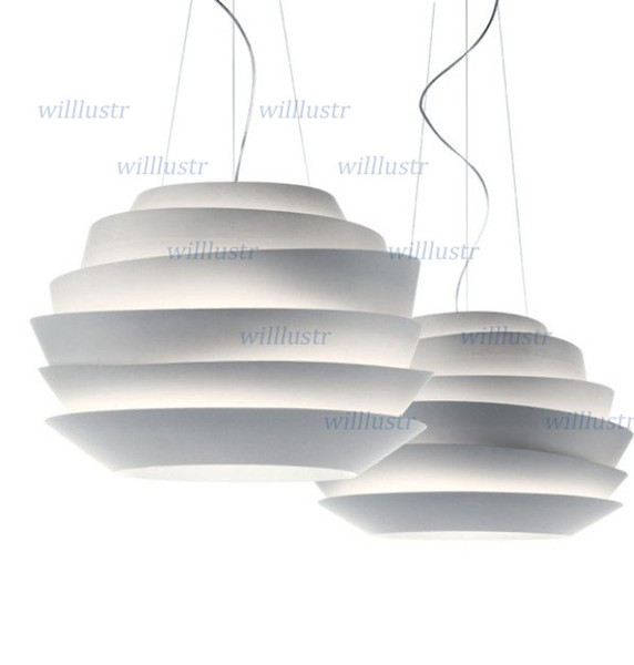 Foscarini Le Soleil Wave White Rose Suspension lamp Pendant Lamp hanging light designed by VICENTE GARCIA JIMENEZ diameter 63cm 43cm