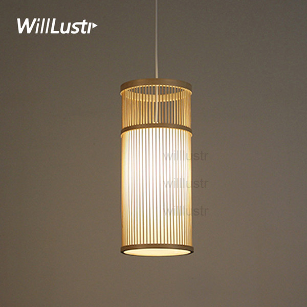 willlustr bamboo pendant lamp wood suspension light handmade lighting natural hanging lights hotel restaurant cafe bar lounge