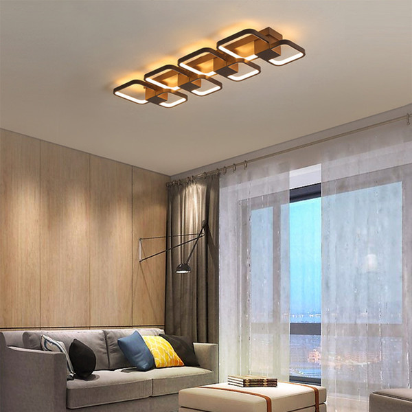 Led ceiling light Simple modern ceiling lamp Creative acrylic bedroom living room study Indoor Lighting RC Dimmable Pendant Lamps