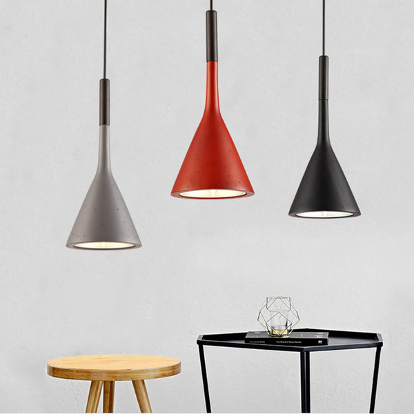 FULOC Dining lamp Pendant Lights Dining Room Pendant Lamps Modern Colorful Restaurant Coffee