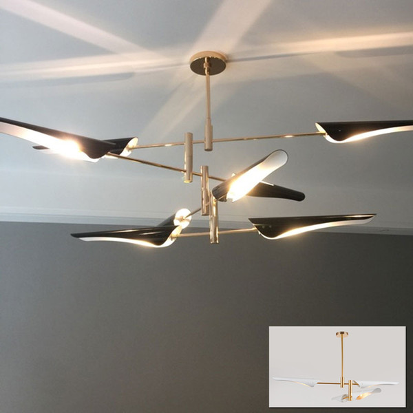 Delightfull Coltrane hanging light lamp bird wing nordic Europe dinning living foyer post modern LED pendant light lamp