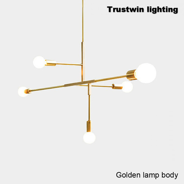 Modern hanging pendant lamp light LED minimalist black gold bar stair foyer living dining room hanging ceiling lamp