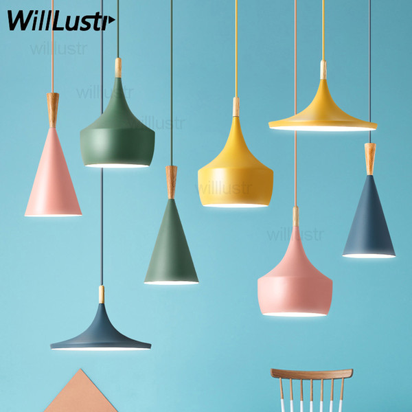 NEW Willlustr macaron color beat Light pendant lamp instrument suspension light hotel hall restaurant dinning room bar cafe hanging lighting