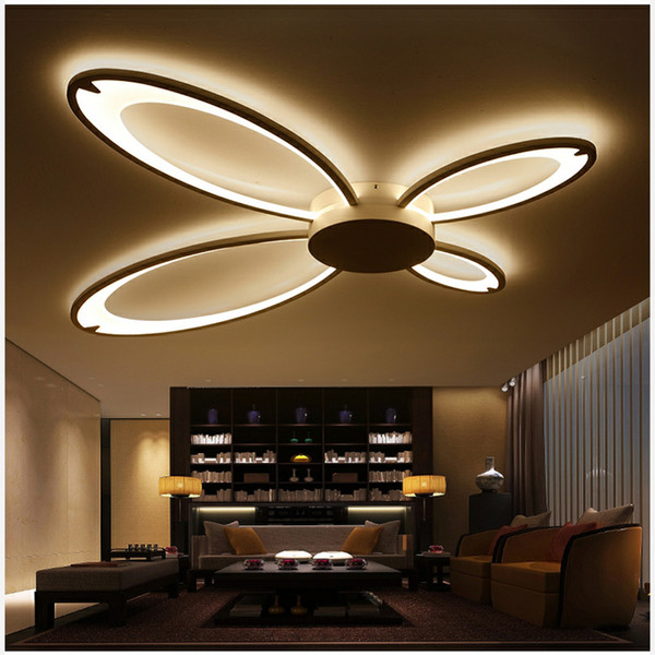 Acrylic Modern led ceiling lights for living room bedroom dining room home ceiling lamp lighting light fixtures free shipping