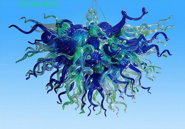 100% Mouth Blown Glass Chandelier New Arrival Livingroon Art Decoration European Style Modern Murano Glass Chandelier Designs