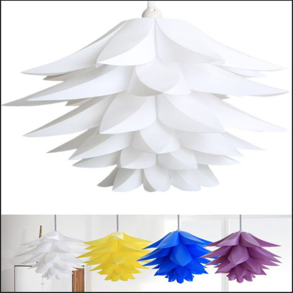 55cm Lotus Pendant Lights Shade E27 Four - color chandeliers Ceiling Decorative LED Cord Pendant Lights led lights