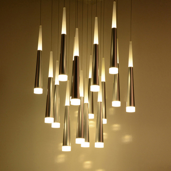 Modern LED Pendant Lamps Iron Metal Light Fixtures Fashion Bedroom Decorative Restaurant Dining Kitchen Pendant Lamps