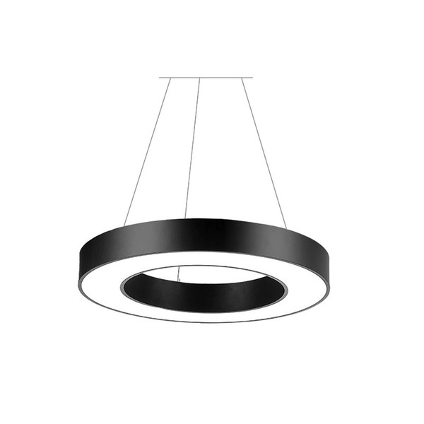 Round Circle Suspension Hanglamp 38W 50W 56W 63W 76W Office Pendant Lighting for shopping mall factory price