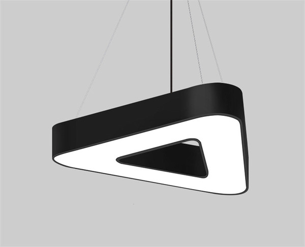 Creative Office Pendant Lights Triangle shape pendant lamp Modern Style For Parlor Study Bedroom Home lighting new development