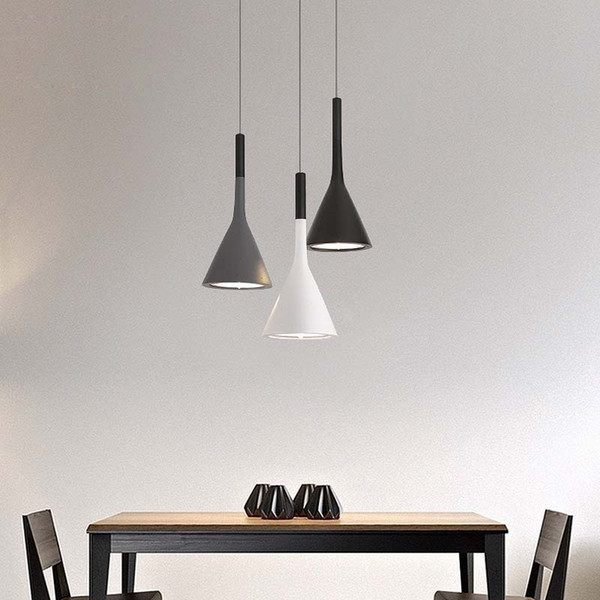 A Chandelier Originality Personality Bedroom Modern Concise Restaurant Bar Counter Lamp Cement Small A Chandelier