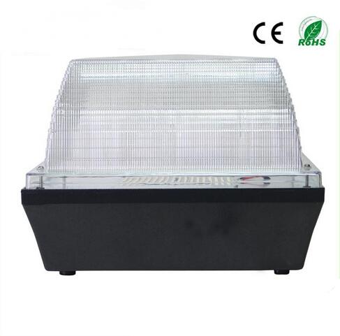 40W IP65 LED gas station canopy light lamps Light control sensor LED Ceiling canopy light 90-265v bulbs with meanwell drive 5-year warranty