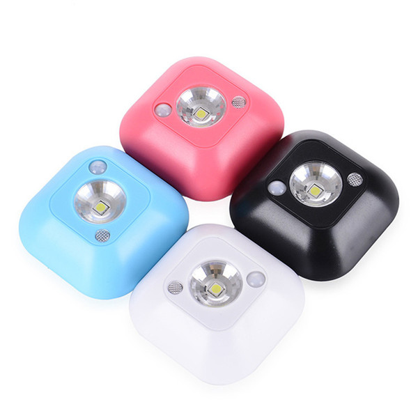 Mini Wireless Motion Sensor Ceiling LED Night Light Porch Wall lamps PIR Intelligent Human Body Motion Induction Lamp