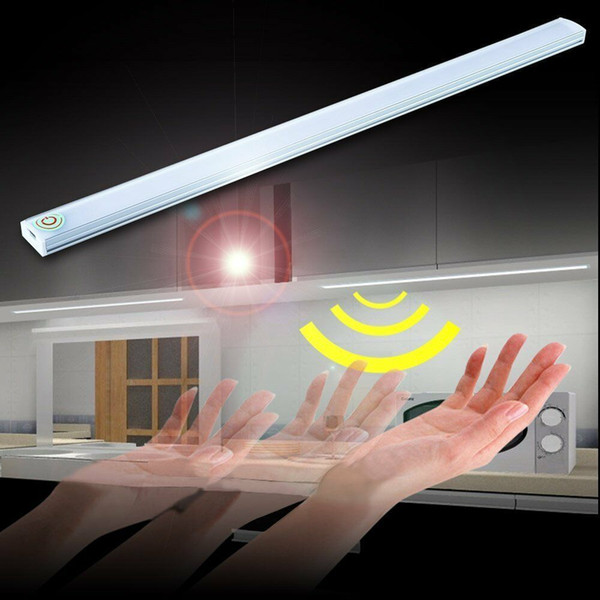 USB 30CM 6W LED Rigid Strip Hard Bar Light Tube Lamp DC5V +Touch Switch