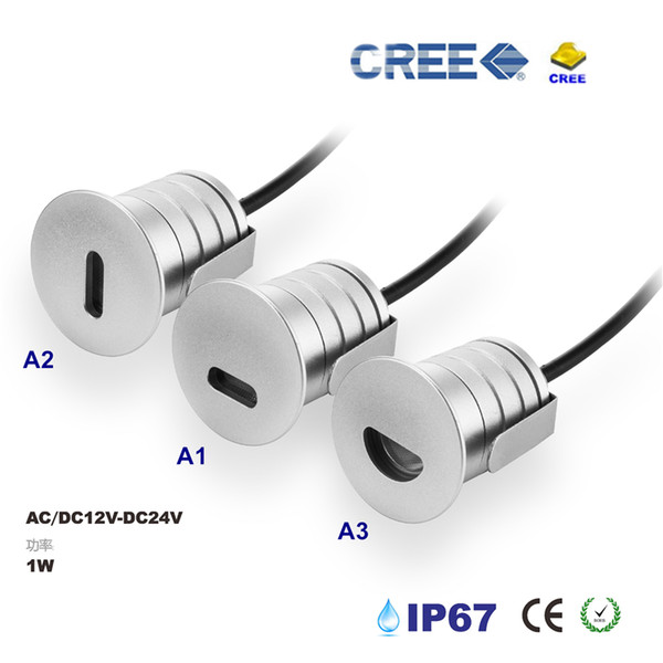 1W Embedded Stairs Spotlight, 12/24VDC Hot Sell LED Corner Wall Lamp, Stair Lighting Waterproof IP67 Outdoor 10pcs/lot