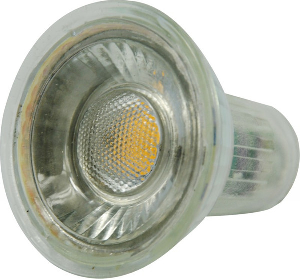 Best Quality 6W Dimmable COB Gu10 LED Spot Light Bulb Led Bulbs Spotlights Warm White Pure White Cold WhiteLed Optional Free Shipping