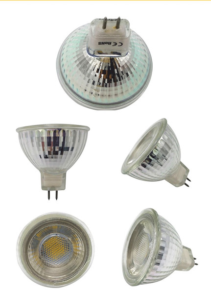 6W Gu5.3 MR16 COB Led Spot Light 12V LED Spotlights Led Bulb Lamps Pure White Warm White Cold White Free Shipping
