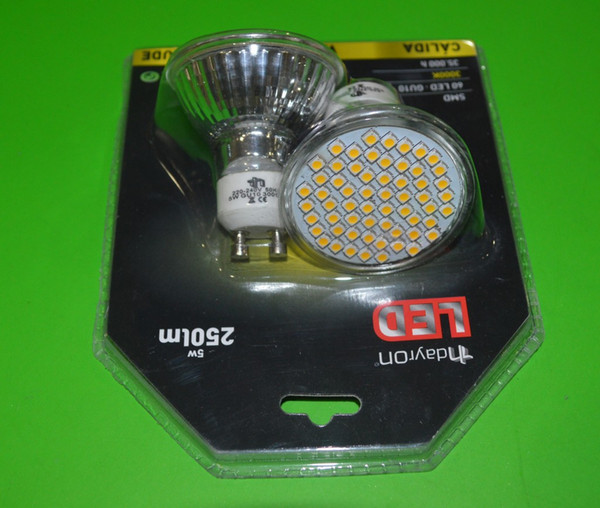 Wholesale Epistar SMD 3W AC230v GU10 Spotlights Lamps 3w AC220V LED Bulb Ceramic Glass Warm White 3000K 6000K Ra80 Free Shipping