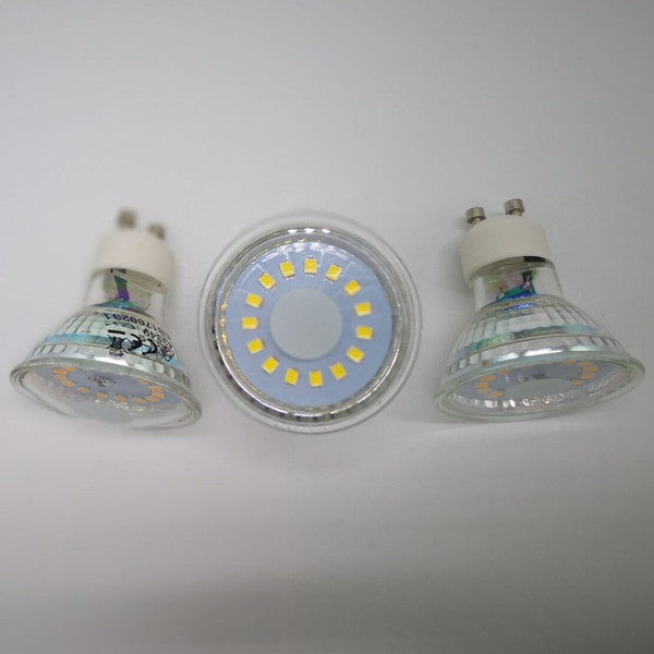 High Quality Bridgelux SMD2835 15PCS LEDS 4W GU10 Spotlights Bulbs 220V Energy Saving GU10 LED Lights 230V High Ra 80 Free Shipping