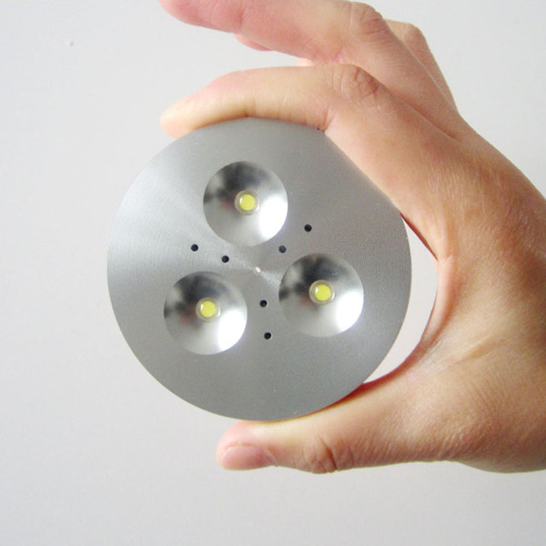 Hot Selling Indoor Led Lighting 3W Mini Jewelry Light Spotlight Display Case Lighting Like A Button Super Thin