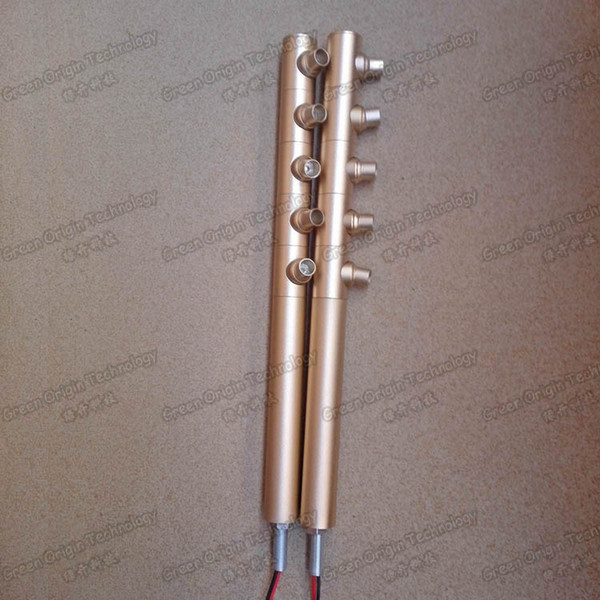 5W 350MM Height LED Jewelry Showcase Spot Lamps For Shop Lighting With Angle Adjustable Multi Heads