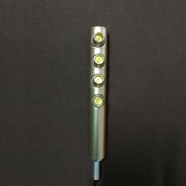 4W 200MM Height LE Jewelry Display Case Light With 4 Adjustable Heads And Cree led chips