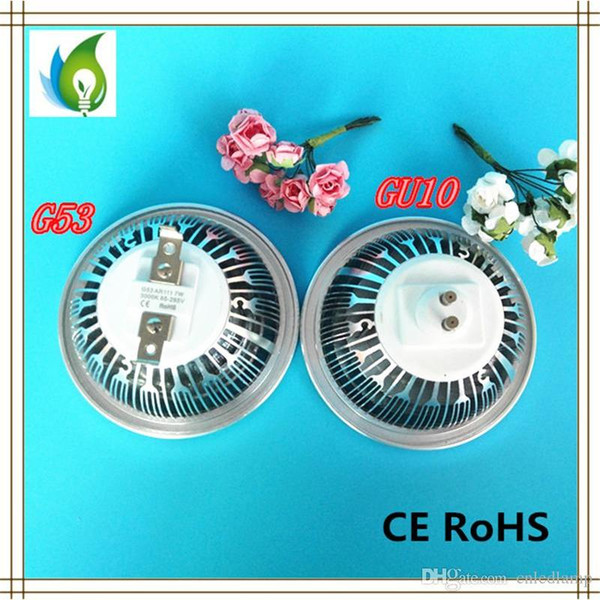 Epistar 12W 15W 18W Spotlights LED Par Light with COB LED G53 GU10 Bases Dimmable Spotlights OED-AR111-12W