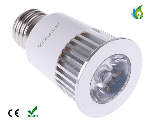 High Quality 5W RGB LED Spotlights AC85-265V Color Changeable RGB LED Lamp with IR remote control